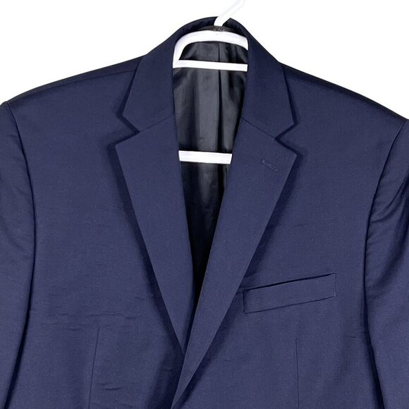 Lauren Ralph Lauren Mens 42R Navy Sport Coat Blazer Wool Quiet Luxury Timeless - Picture 5 of 13